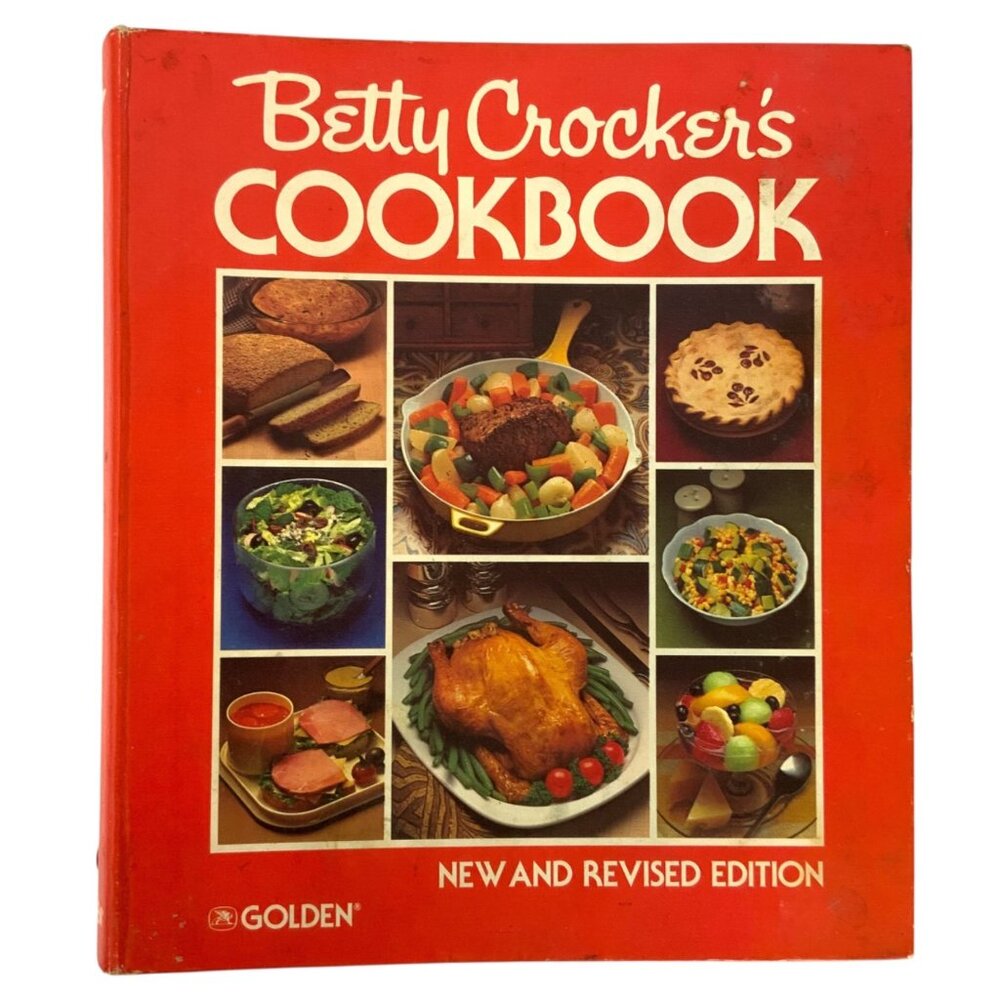 Betty Crockers Cookbook New and Revised Edition Hardcover 1980s